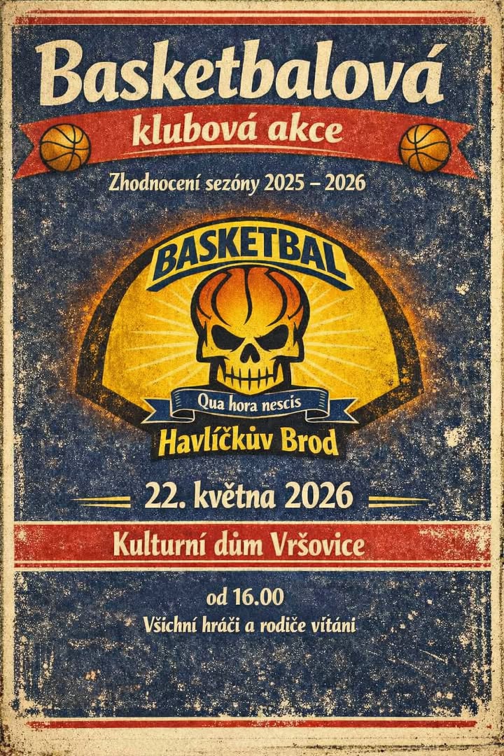 Basketbal - TJ Jiskra Havlíčkův Brod
